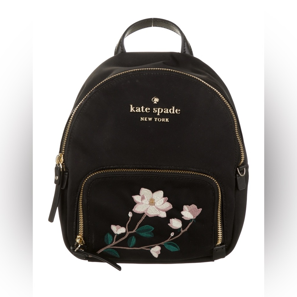 Kate Spade Dawn Floral Embroidered Backpack